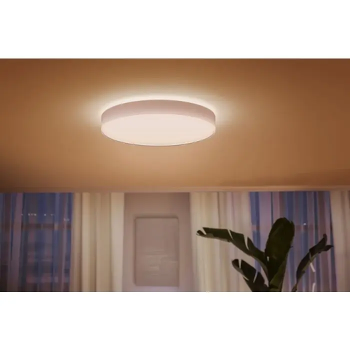 Philips Hue Enrave Plafondlamp LED Wit, 1-licht, Afstandsbediening Meest Verkocht