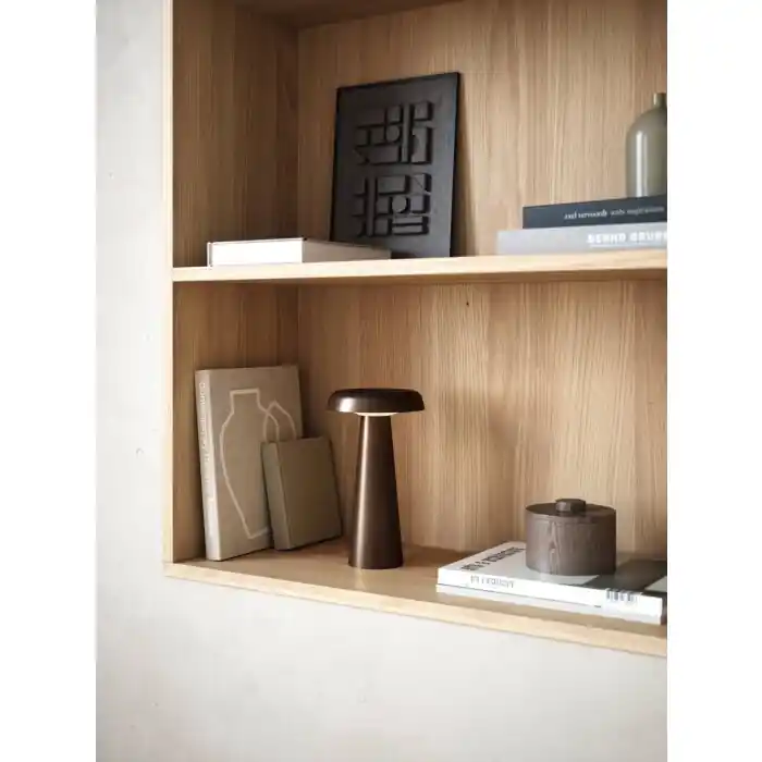 Exclusieve Aanbieding Design For The People by Nordlux ARCELLO Tafellamp voor buiten LED Bruin, 1-licht