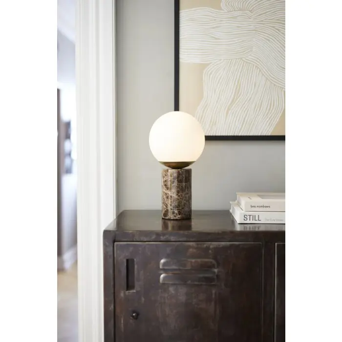 Nordlux LILLY Tafellamp Bruin, 1-licht Snelle Levering