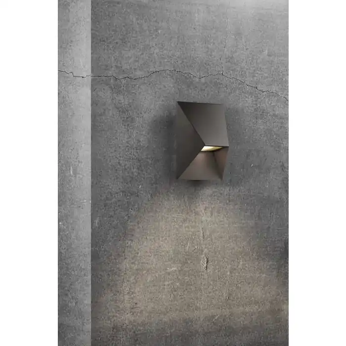 Dagaanbieding Nordlux PONTIO Buiten muurverlichting Zwart, 1-licht