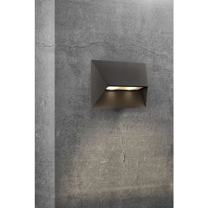 Flitsaanbieding Nordlux PONTIO Buiten muurverlichting Zwart, 1-licht