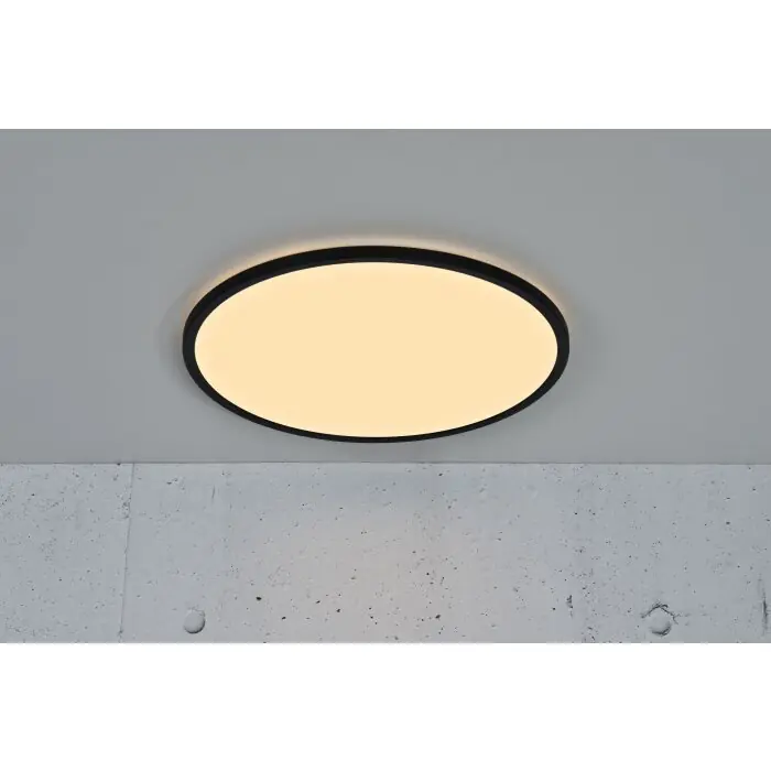 Nordlux OJA Plafondpaneel LED Zwart, 1-licht Veilige Betaling