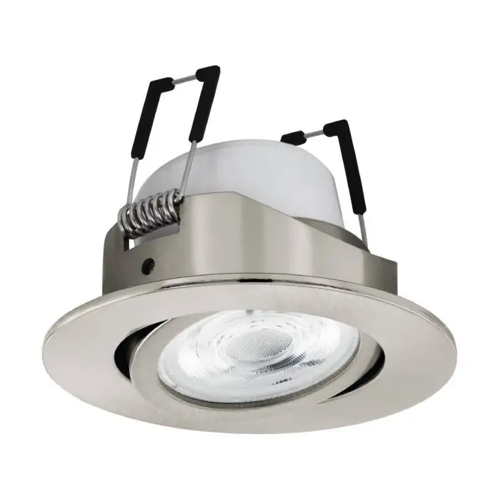 Finale Uitverkoop Eglo SALICETO-Z Inbouw verlichting LED Nikkel mat, 1-licht