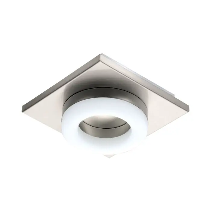 Lage Prijs Eglo PALENA Plafondlamp LED Nikkel mat, 1-licht