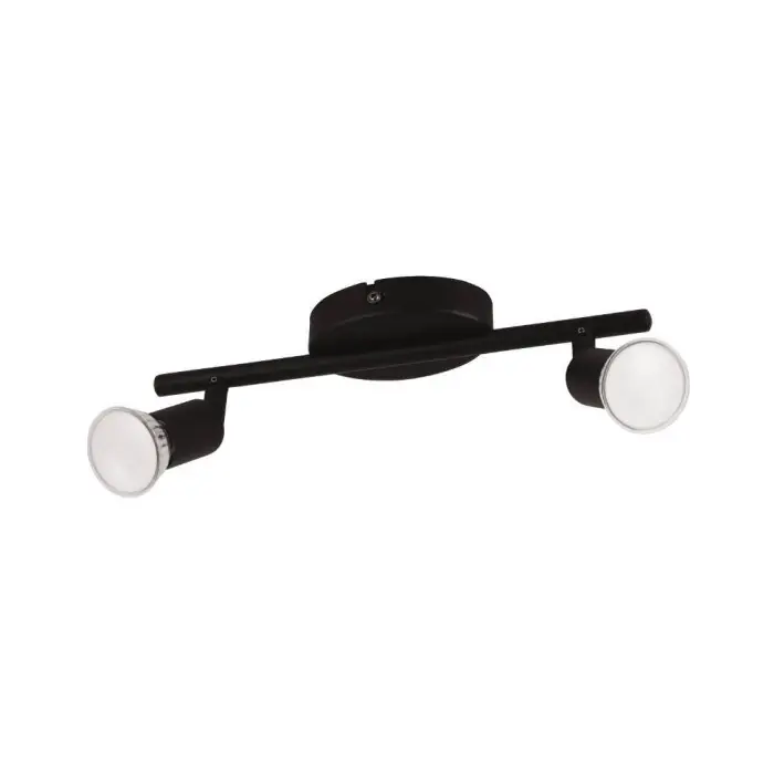 Eglo BUZZ-LED Muurlamp Zwart, 2-lichts Beperkte Voorraad