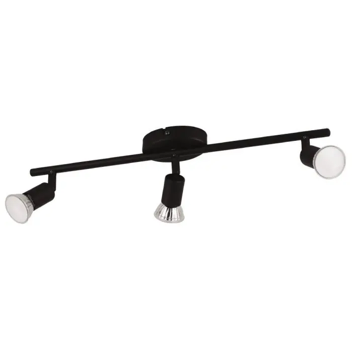 Alleen Vandaag Eglo BUZZ-LED Plafondlamp Zwart, 3-lichts