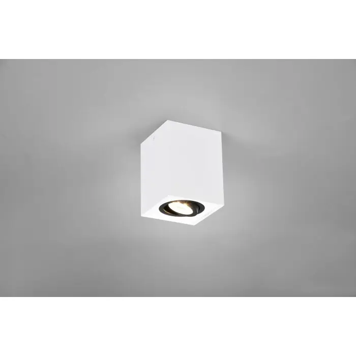 Aanbieding Trio Cookie Plafondlamp Zwart, Wit, 1-licht