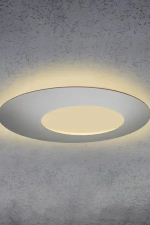 Escale BLADE OPEN Plafondlamp LED Zilver, 1-licht Op = Op