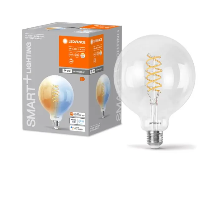 Op = Op LEDVANCE SMART+WIFI LED E27 8 Watt 2700-6500 Kelvin 806 Lumen
