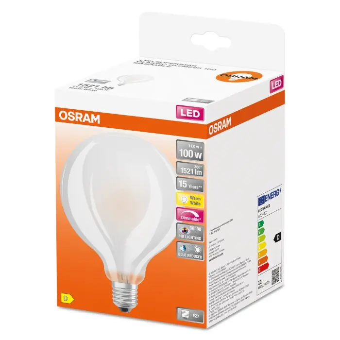Beperkte Voorraad OSRAM SUPERSTAR LED E27 11 Watt 2700 Kelvin 1521 Lumen