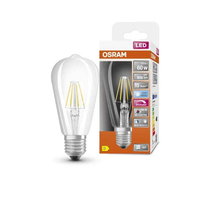 OSRAM SUPERSTAR LED E27 5,8 Watt 4000 Kelvin 806 Lumen Dagaanbieding
