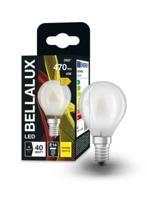 BELLALUX® LED E14 4 Watt 2700 Kelvin 470 Lumen Exclusieve Aanbieding