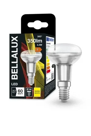 BELLALUX® R50 LED E14 4,3 Watt 2700 Kelvin 350 Lumen Laatste Versie