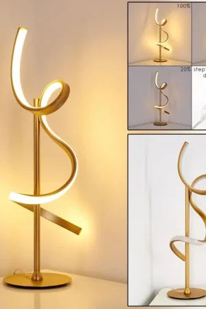 Actieprijs Lavaca Tafellamp LED Goud, 1-licht