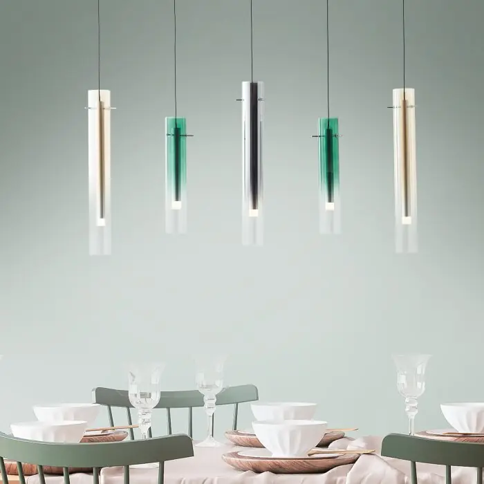 Brilliant Inez Hanglamp LED Zilver, 5-lichts Must-Have