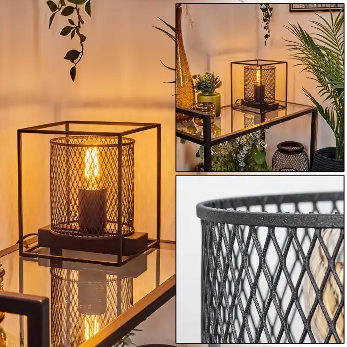 Speciale Aanbieding Bettaix Tafellamp Zwart, 1-licht