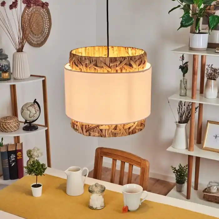 Marieux Hanger Natuurlijke kleuren, Wit, 1-licht Bestel Nu