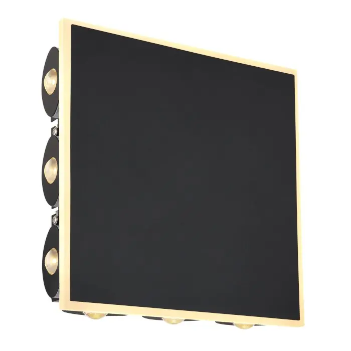 Nieuw Globo SAIDY Muurlamp LED Zwart, 1-licht