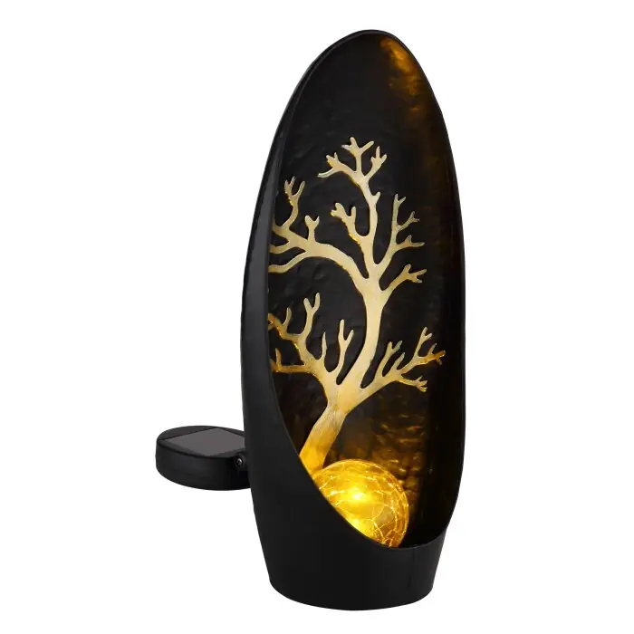 Fabrieksprijs Globo SOLAR Decoratieve verlichting LED Goud, Zwart, 1-licht