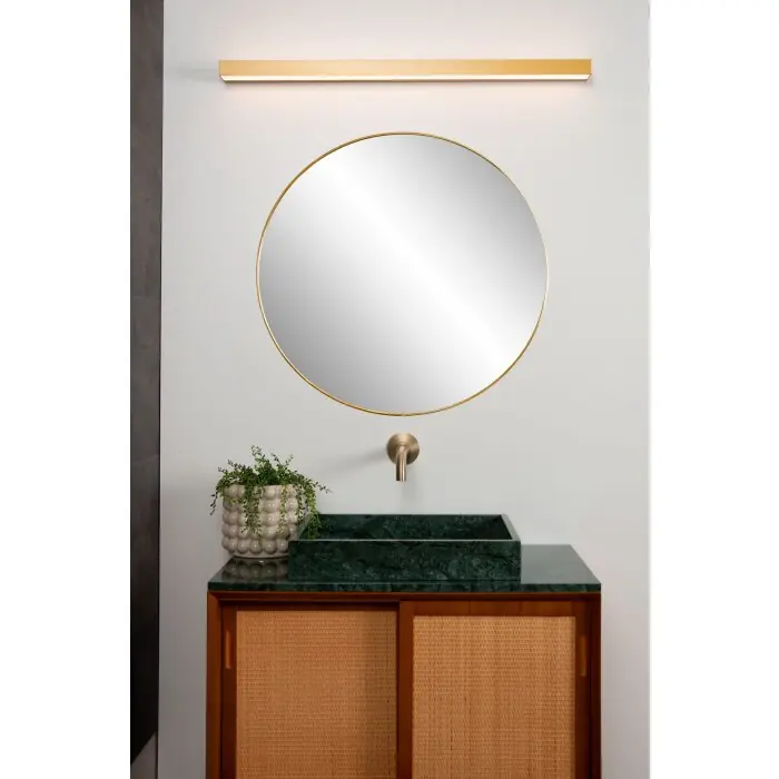 Lucide ALEXA Spiegellamp LED Goud, Messing, 1-licht Dagaanbieding