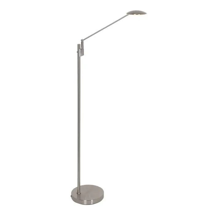 Finale Uitverkoop Steinhauer Daphne Staande lamp LED Staal geborsteld, 1-licht