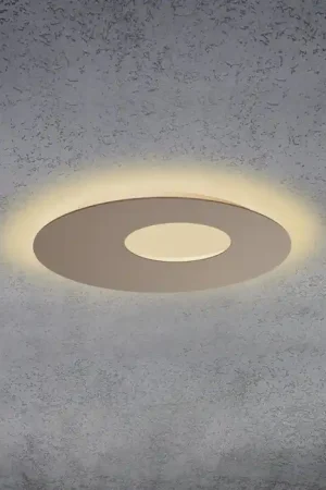 Escale BLADE OPEN Plafondlamp LED Bruin, Taupe, 1-licht Hoge Kwaliteit