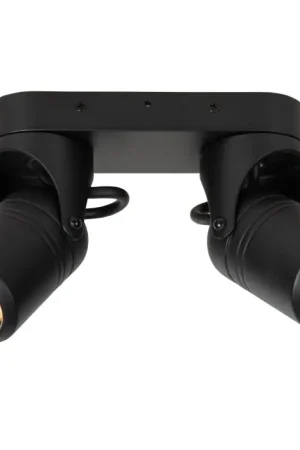 Aanbieding Lucide NIORT Buitenshuis plafond verlichting Zwart, 2-lichts
