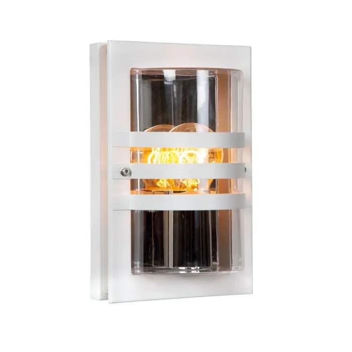 Premium Lucide PRIVAS Buiten muurverlichting Wit, 1-licht