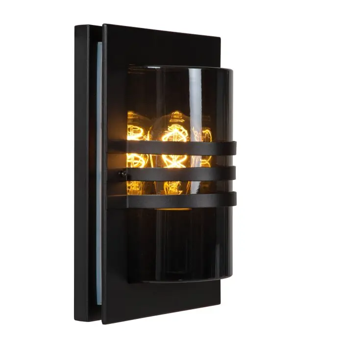 Flitsaanbieding Lucide PRIVAS Buiten muurverlichting Zwart, 1-licht