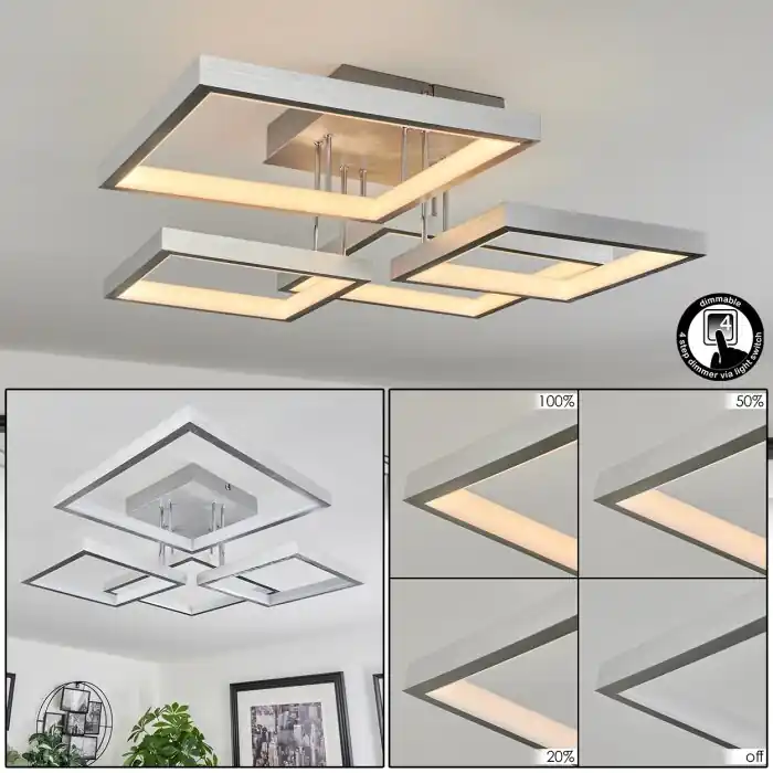 Lage Kosten Bacolod Plafondlamp LED Aluminium, 1-licht