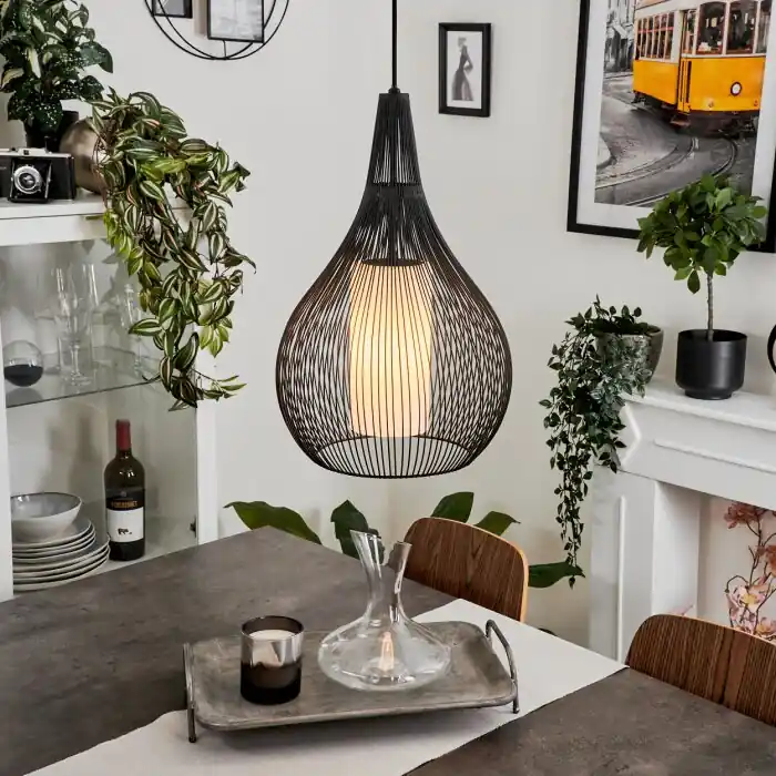 Meest Verkocht Barthoid Hanger Zwart, 1-licht