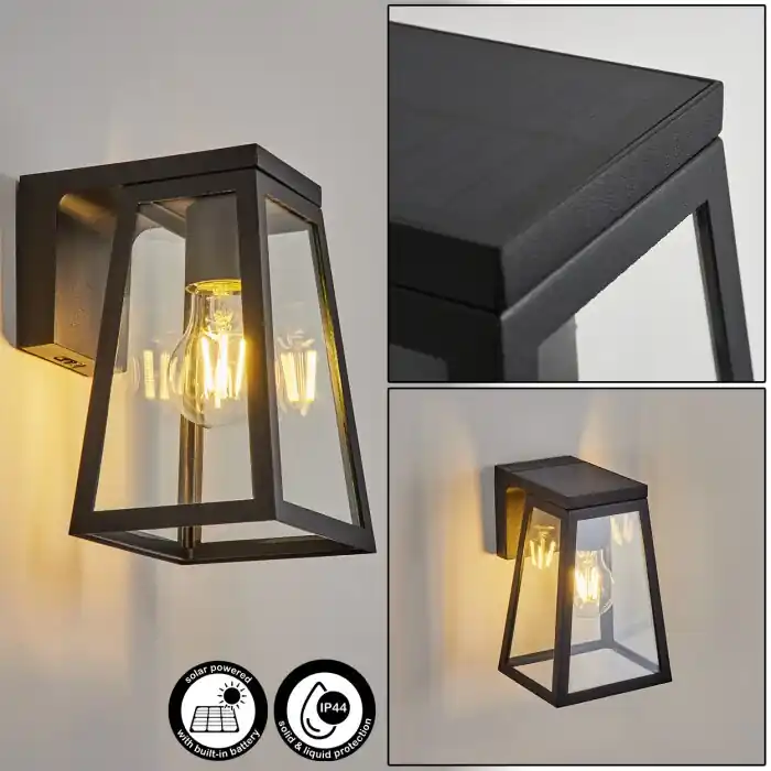 Voordeelprijs Juanico Solarlamp LED Zwart, 1-licht
