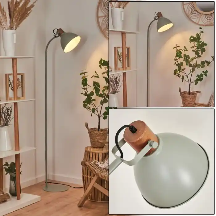 Chipou Staande lamp Groen, 1-licht Bestel Nu