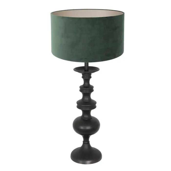 Goedkoop Steinhauer Lyons Tafellamp Zwart, 1-licht