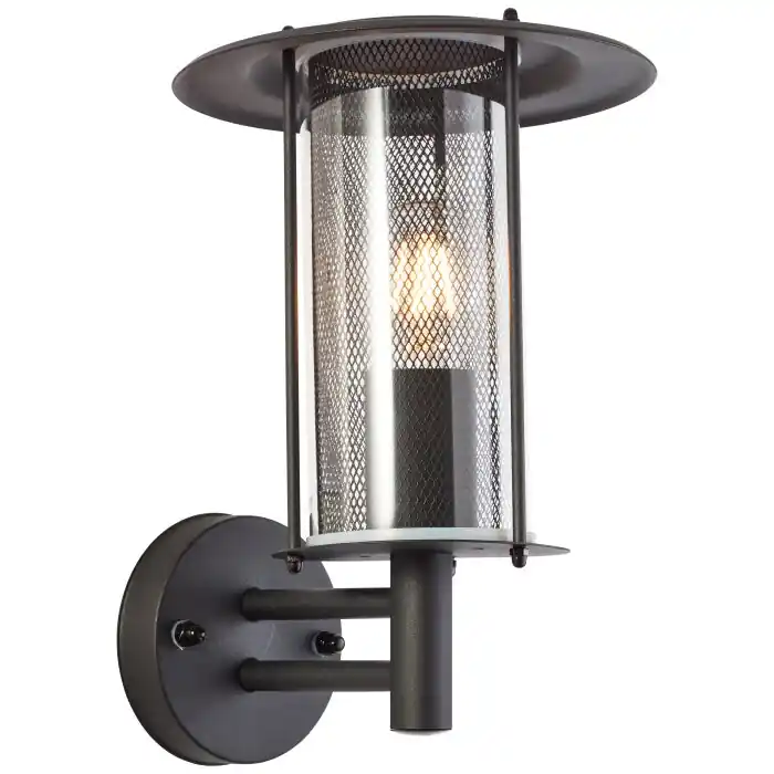 Aanbieding Brilliant Detroit Buiten muurverlichting Zwart, 1-licht