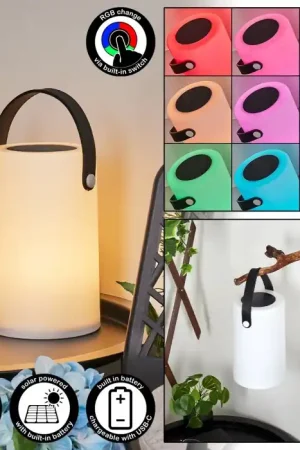 Acebal Solarlamp LED Zwart, Wit, 1-licht, Kleurwisselaar Aanbieding
