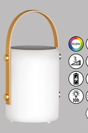 FHL easy Bari Solarlamp LED Wit, 1-licht, Afstandsbediening, Kleurwisselaar Bestseller
