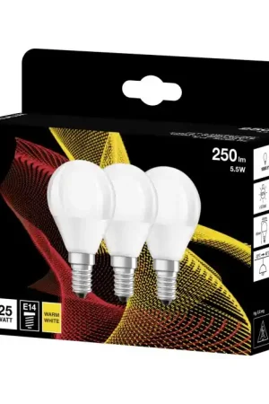 BELLALUX Set van 3 LED E14 3,3 Watt 2700 Kelvin 250 Lumen Gereduceerde Prijs