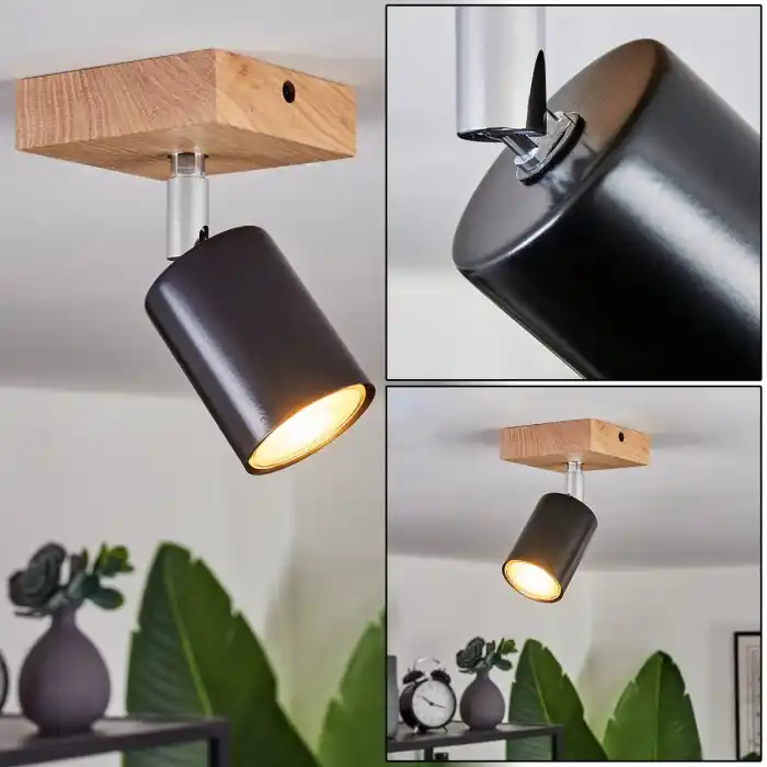 Nazca Plafondlamp Natuurlijke kleuren, 1-licht Gecertificeerd