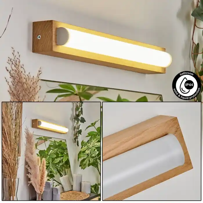 Paywawa Spiegellamp LED Natuurlijke kleuren, 1-licht Gecertificeerd