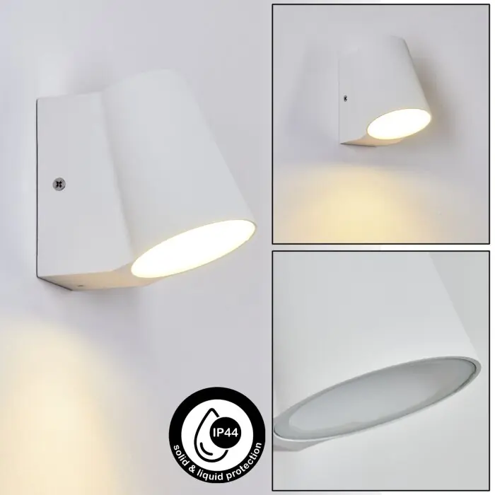 Swisher Buiten muurverlichting LED Wit, 1-licht Korting