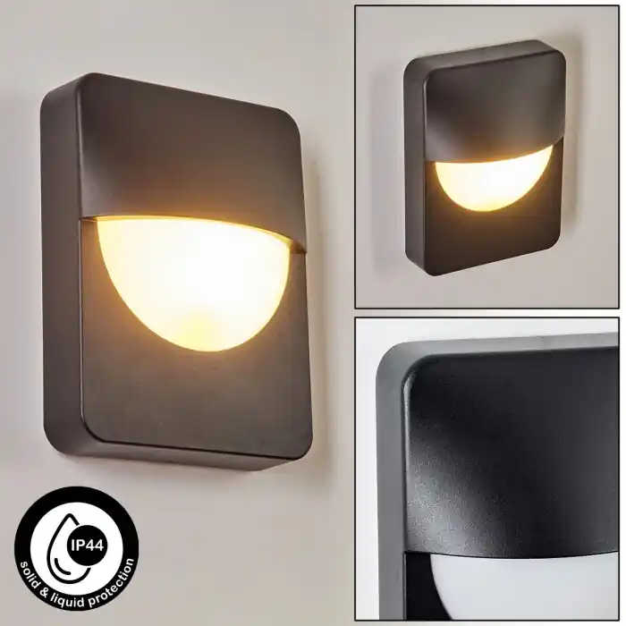Primera Buiten muurverlichting Zwart, 1-licht Beperkte Voorraad