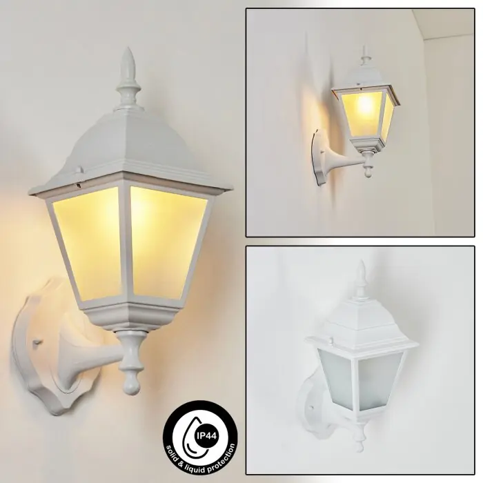 Naofe Buiten muurverlichting Wit, 1-licht Korting