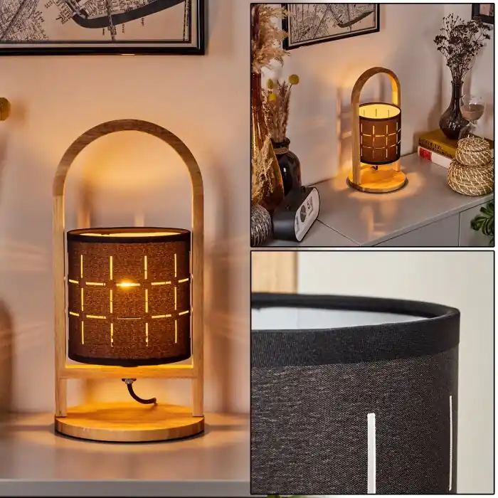 Aztec Tafellamp Natuurlijke kleuren, 1-licht Superprijs