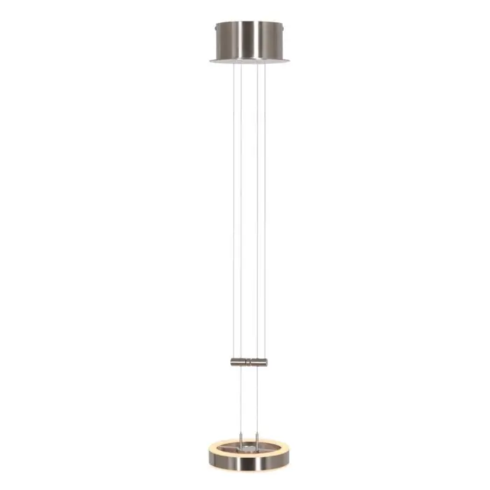 Steinhauer Piola Hanger LED Staal geborsteld, 2-lichts Flitsaanbieding