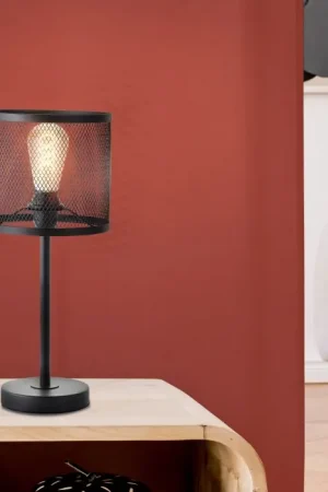 Aanbieding Brilliant Maze Tafellamp Zwart, 1-licht