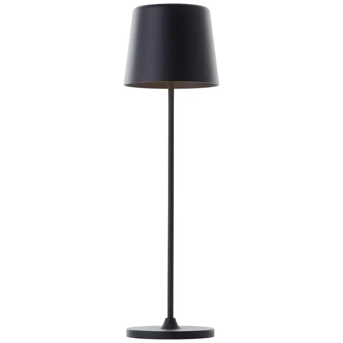 Brilliant Kaami Tafellamp voor buiten LED Zwart, 1-licht Tijdelijk Beschikbaar