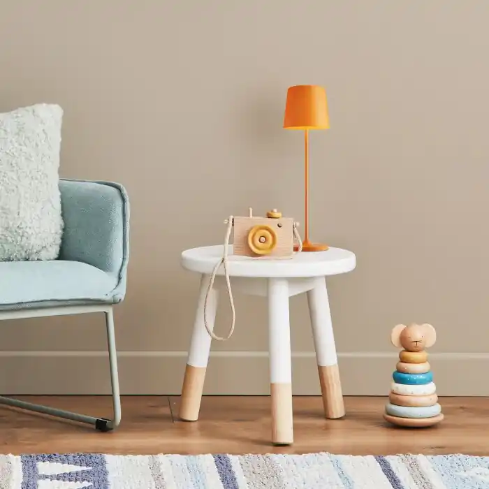 Veilige Betaling Brilliant Kaami Tafellamp voor buiten LED Oranje, 1-licht