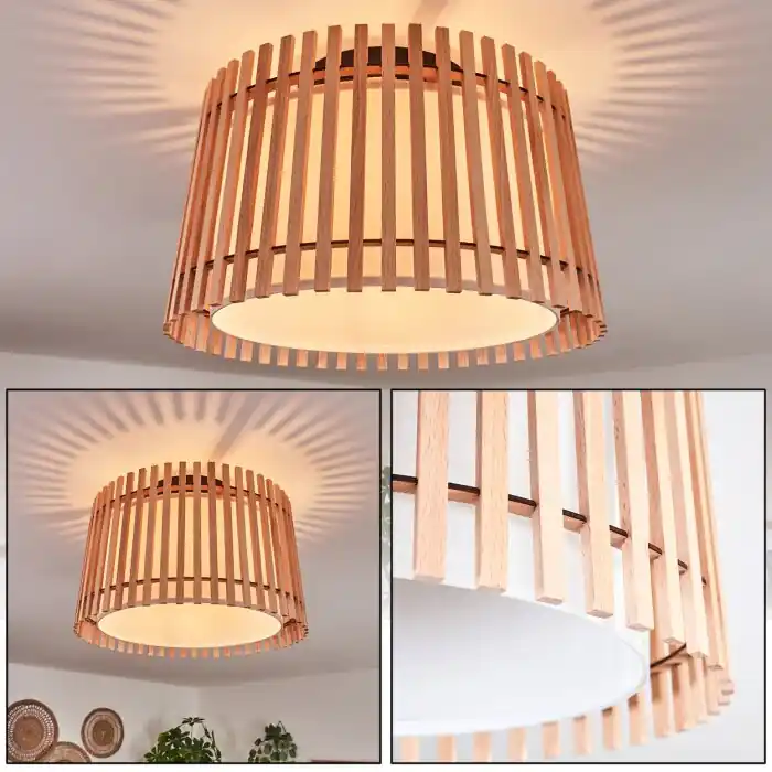 Napili Plafondlamp Zwart, 1-licht Premium