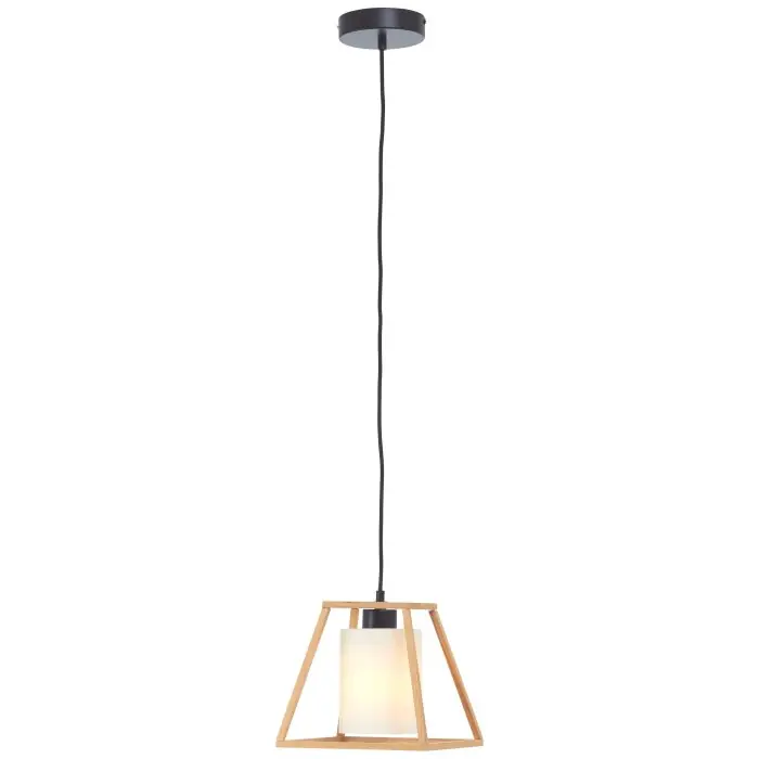 Brilliant Giseh Hanglamp Zwart, 1-licht Laatste Versie